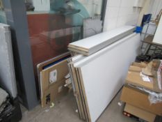 Qty of Room Office Dividers, 4x Notice Boards and a 6 Drawer Unit