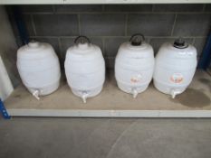 4x 5 Gallons Pressure Barrels