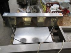 Parry Stainless Steel Counter Top Heated Serving Gantry