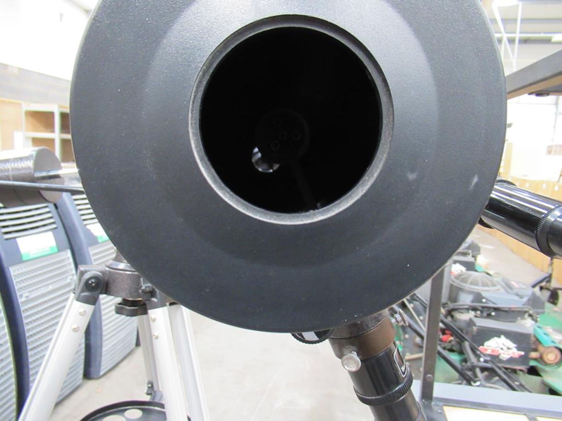 Celestron Power seeker 114EQ Telescope on stand - Image 5 of 6