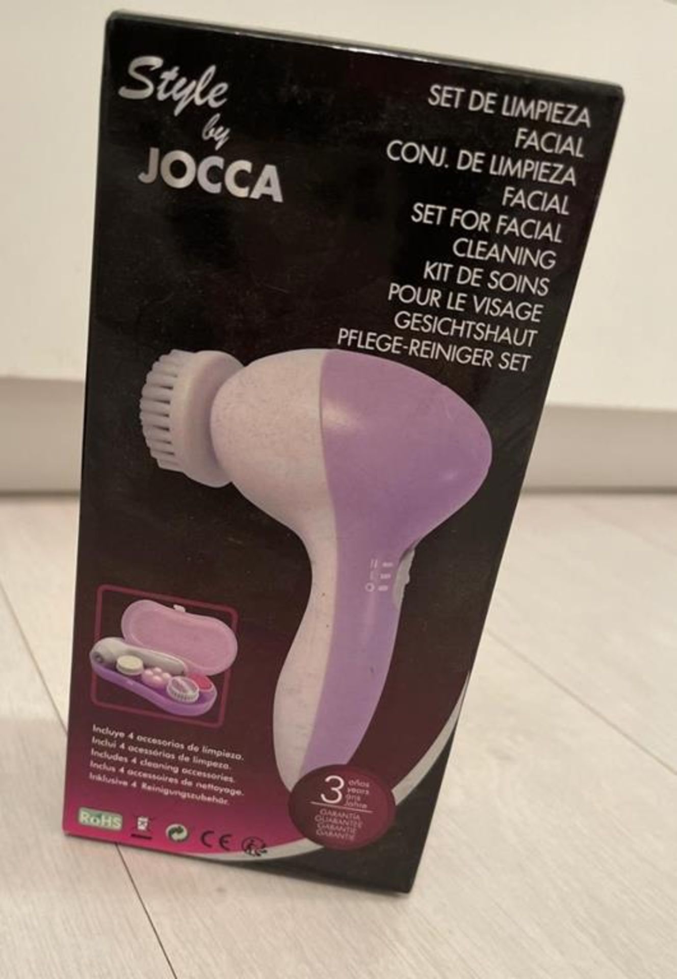 2 x Jocca Facial Cleansing Brush Sets - New & Boxed RRP £49.99 each