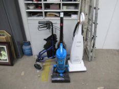 Hoover Vacuum Cleaner, Panasonic Cleaner and Mobility Trolley