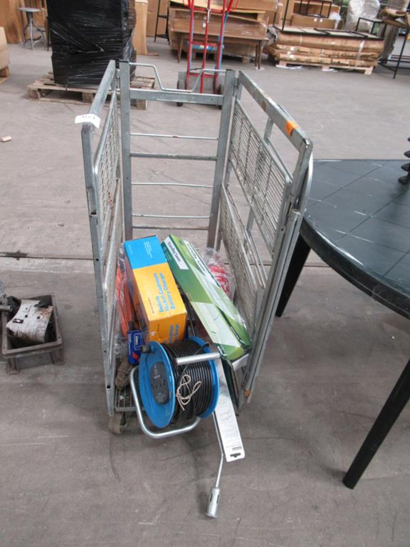 Stock Trolley and Contents