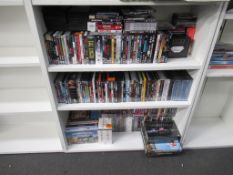 3x Shelves of assorted DVD's