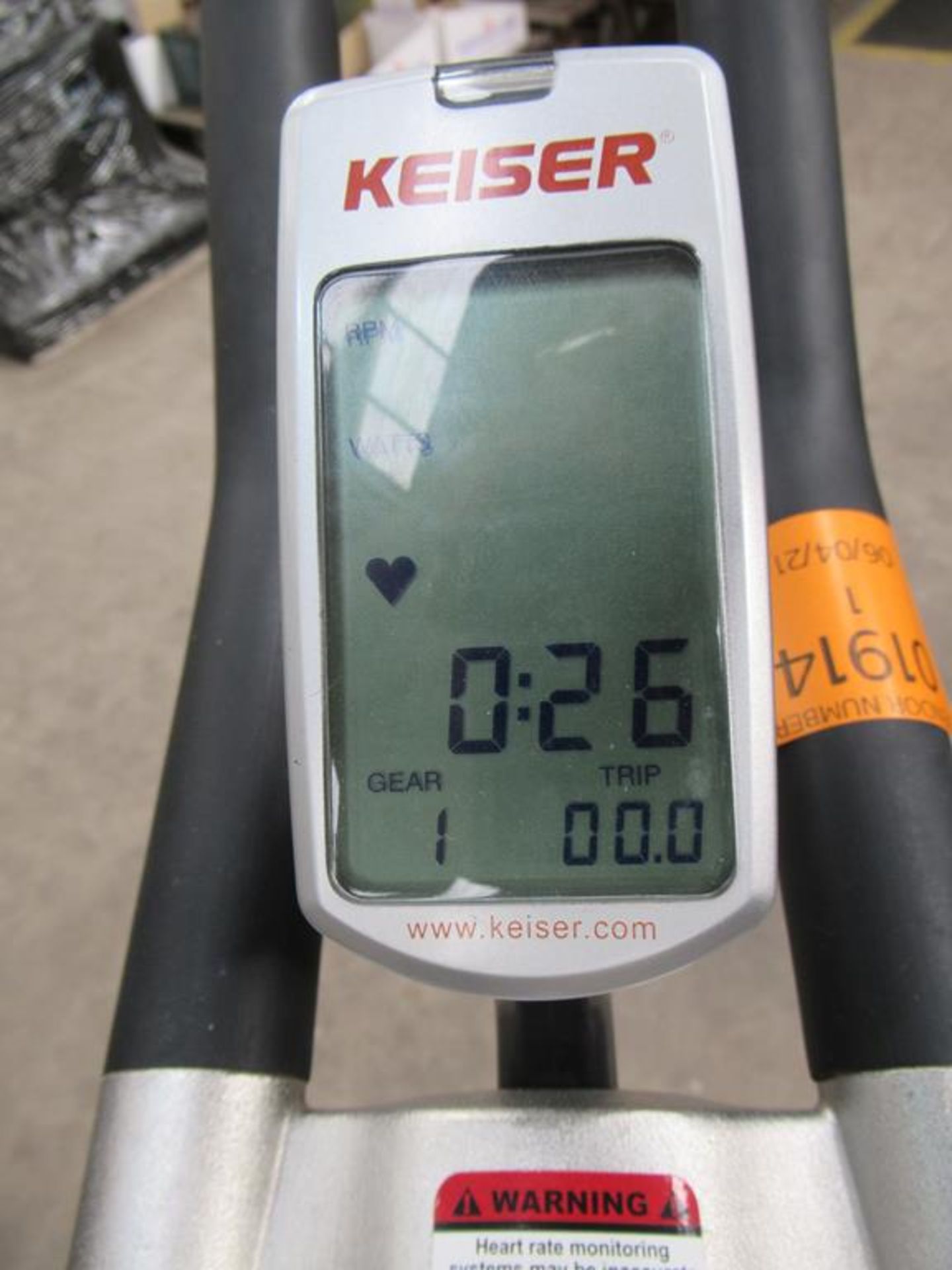 Keiser M3 Indoor Exercise Bike - Image 2 of 2