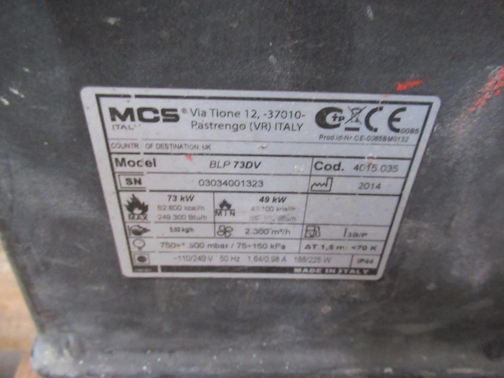 Industrial gas heater - Image 2 of 5