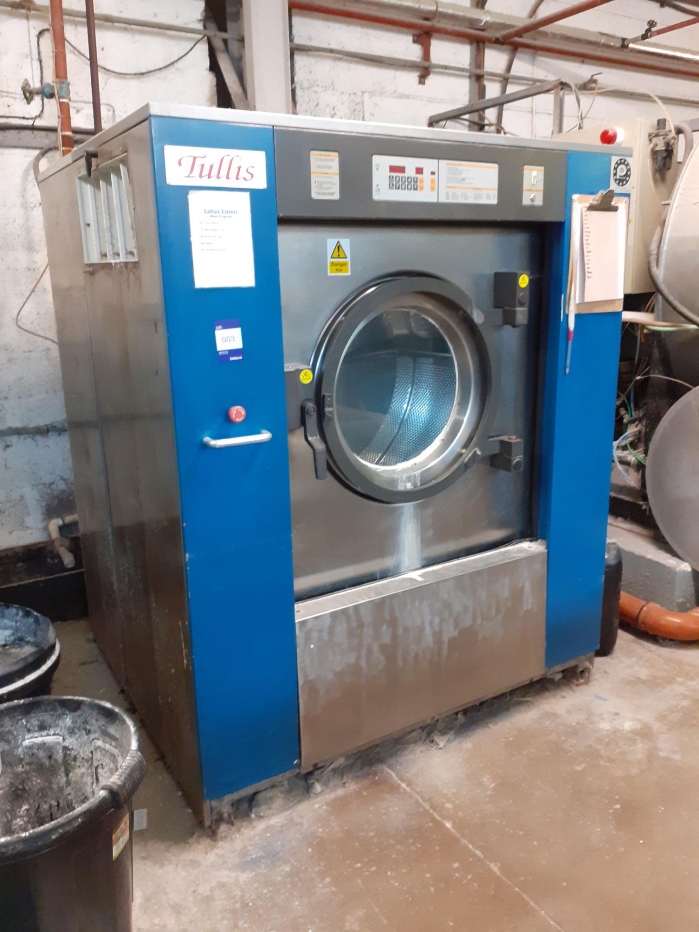 Tullis 50Kg Commercial Washing Machine, 415V (Disc