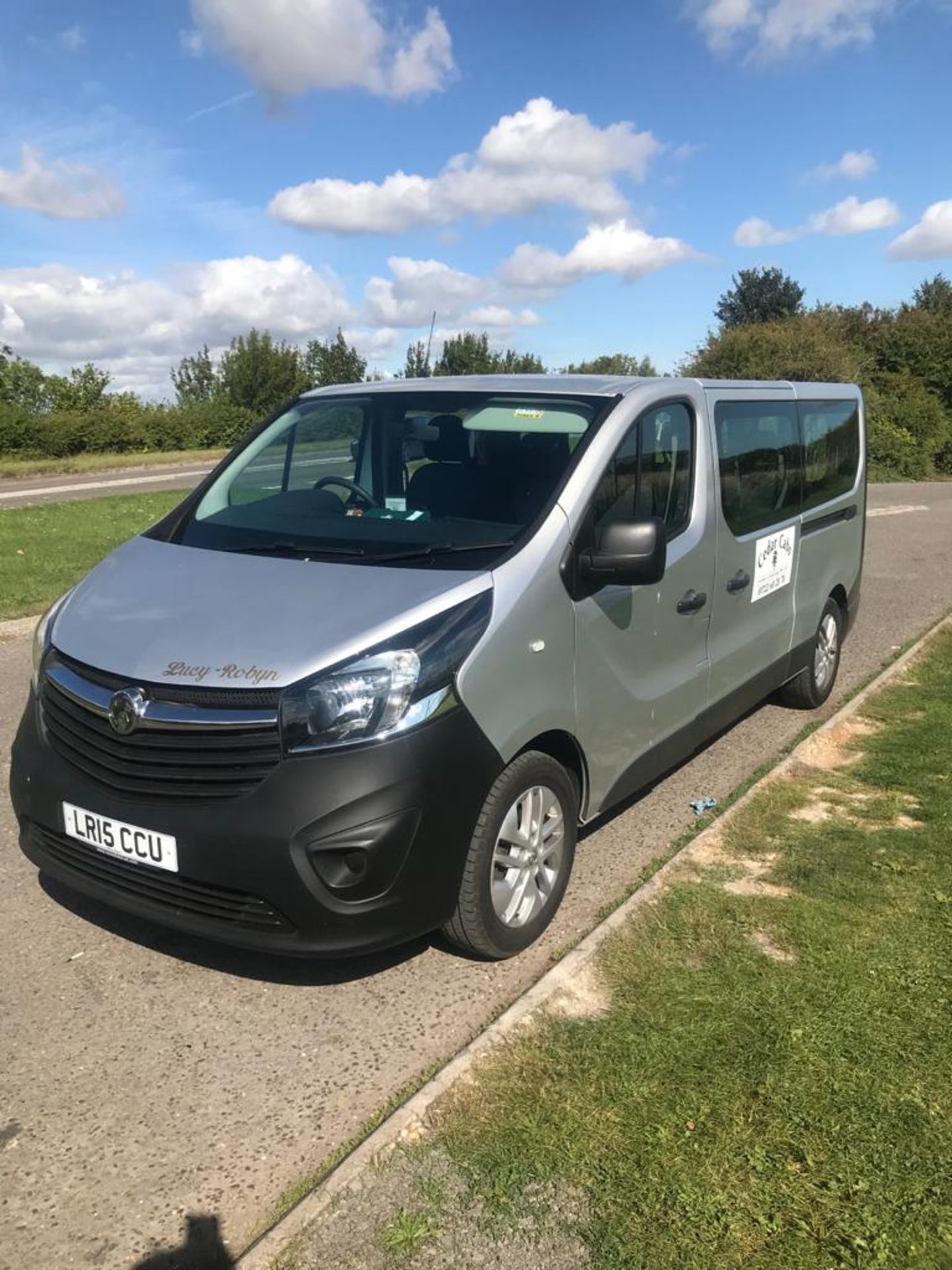 Vauxhall Vivaro L2 2900 1.6 CDTI 115PS H1 Combi 9 Seat Minibus, registration LR15 CCU, first registe