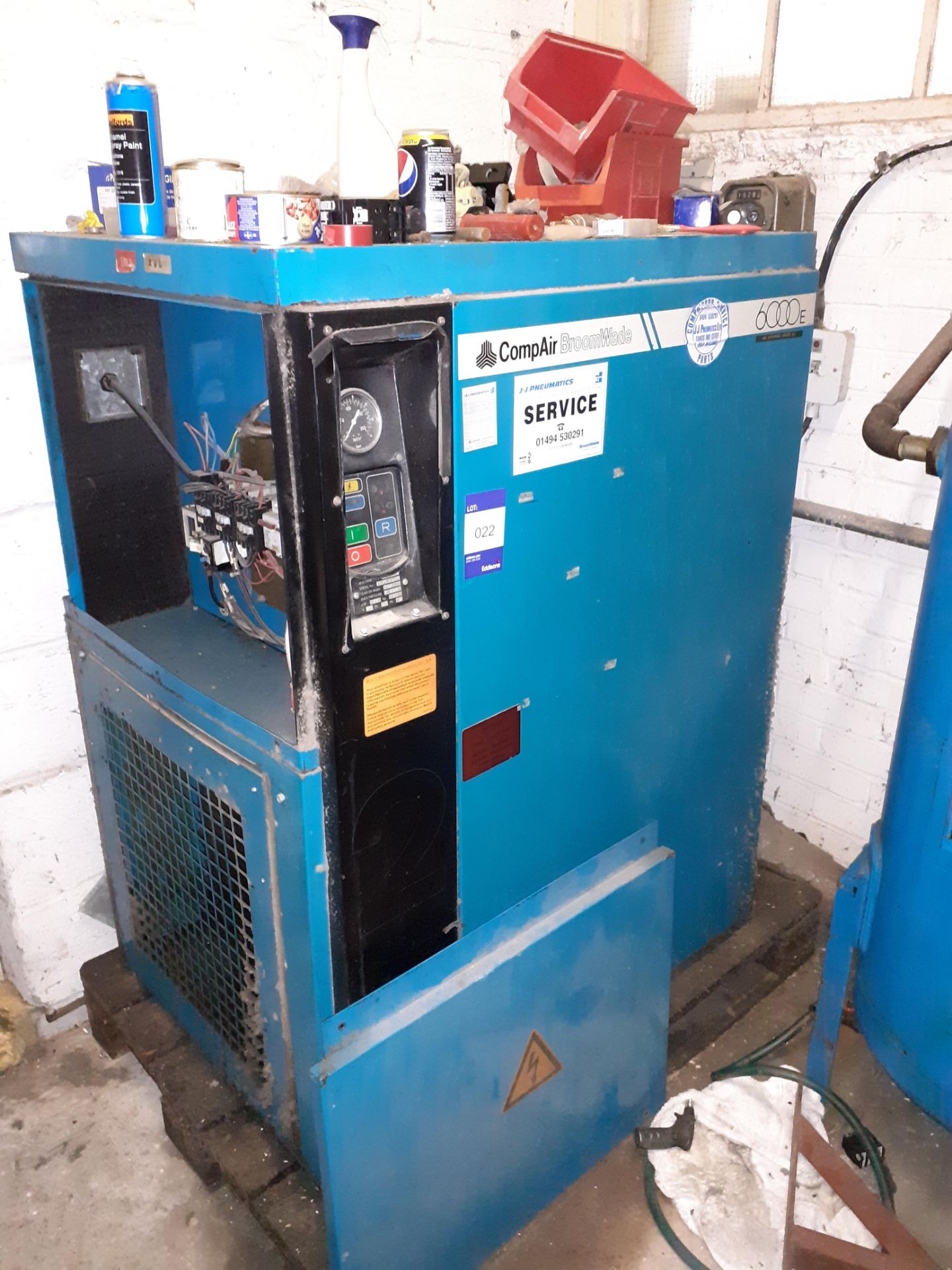 Compair Broomwade 6000E Packaged Type Compressor,