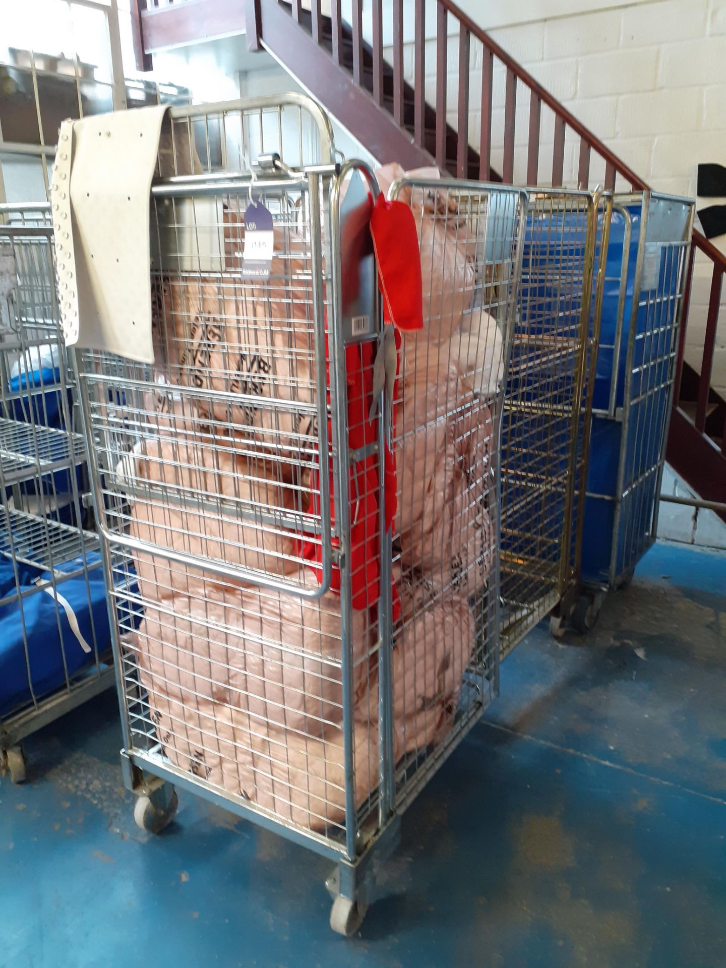 3 Various Cage Trolleys