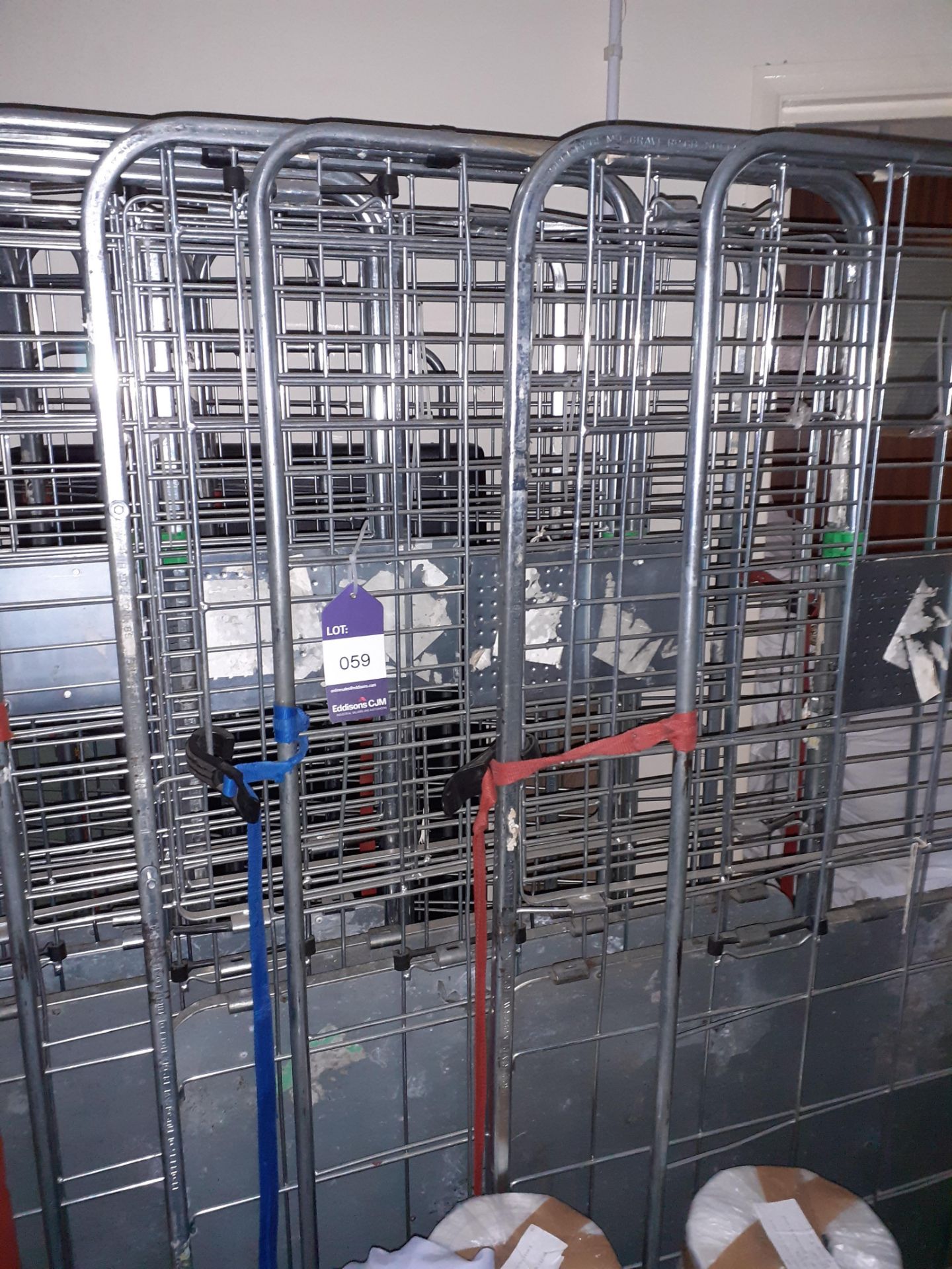 Eight Stacking Cage Trolleys - Image 2 of 2