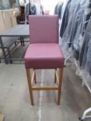 Vena plum high stool