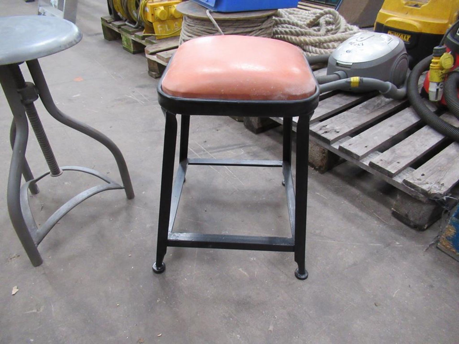 2 x low stools - Image 3 of 3