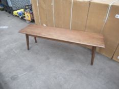 2 x Retro dining bench 1500 x 400 x 450mm