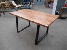 Unique dining table 1500 x 800 x 760mm