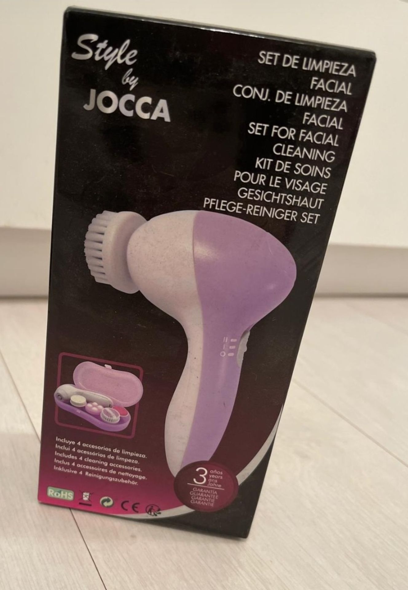 2 x Jocca Facial Cleanser Brush Kits - New & Boxed
