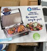 2 x Weight Watchers Fold Out Health Grills New & Boxed