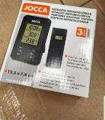 3 x Jocca Portable Weather Stations New & Boxed