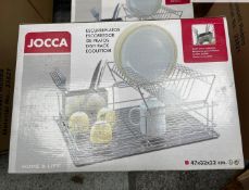 4 x Jocca Dish Drainer Racks - New & Boxed