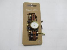 A box of Hippie Chic 'Bazaar' watches- unopened (130) total approx RP £910
