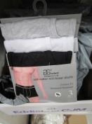 10 x 3 Pairs Gucineri Mens Boxer Shorts. Size Small