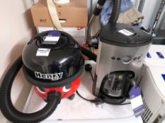 Numatic Henry 160 vacuum cleaner, and Andrew James