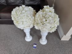 2 x Executive event artificial flower arrangement