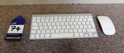 Apple Cordless Keyboard + Apple Cordless Mouse