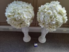 2 x Executive event artificial flower arrangement