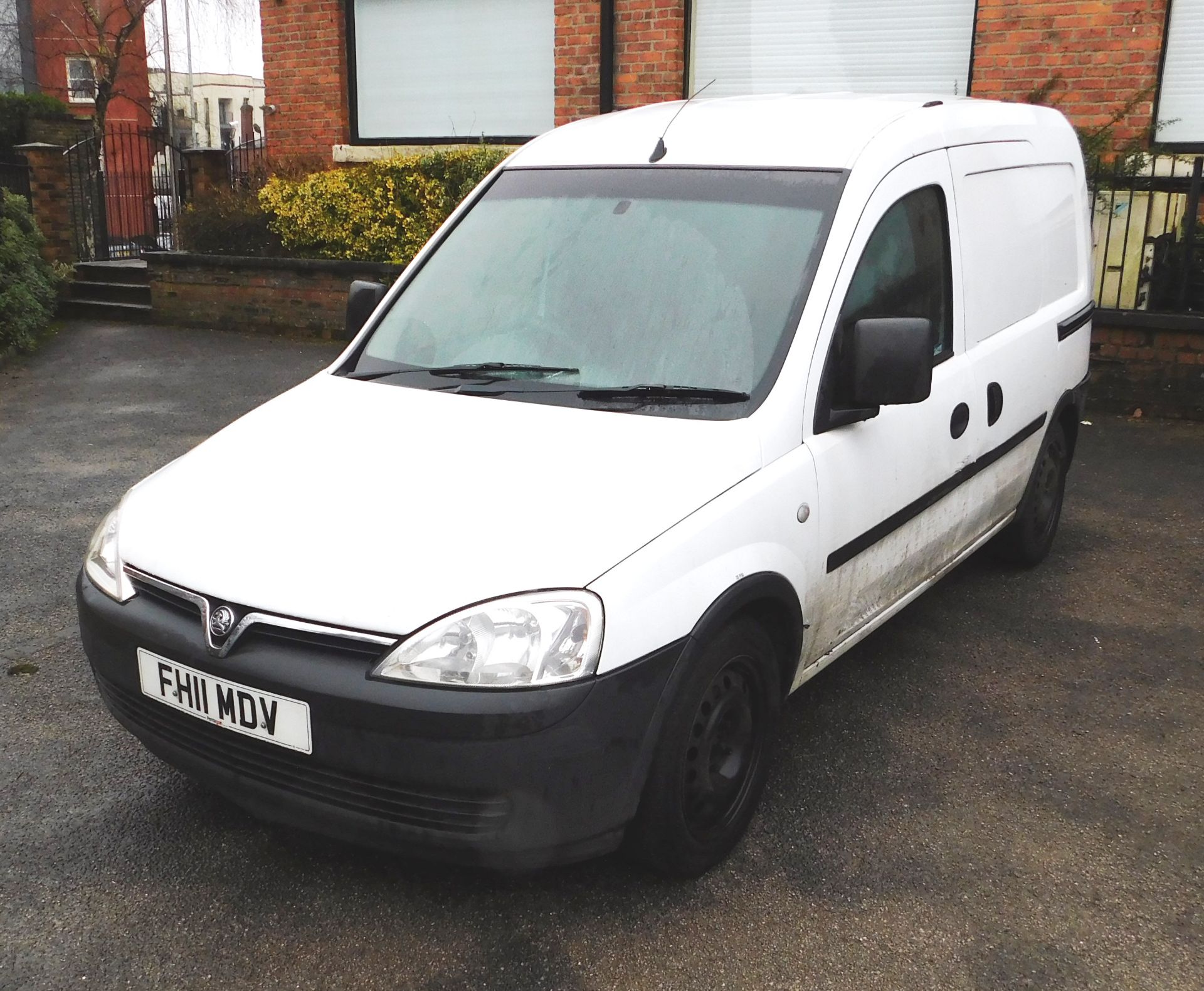 Vauxhall Combo 1.2CDTI Van, Registration FH11 MDV,