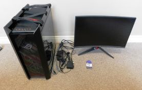 Asus Rog Strix XG27VQ, 27 inch FHD (1980x1080) esp