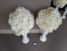 2 x Executive event artificial flower arrangement