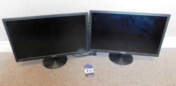 2x ASUS VP247 Monitors (2018)