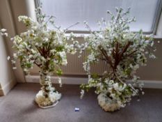 2 x Executive event artificial flower arrangement