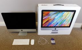 Apple 21.5 inch iMac, 2017, with Retina 4K Display,