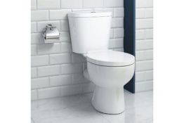 New Quartz Close Coupled Toilet.. We Love This Because It Is Simply Great Value! Made From White