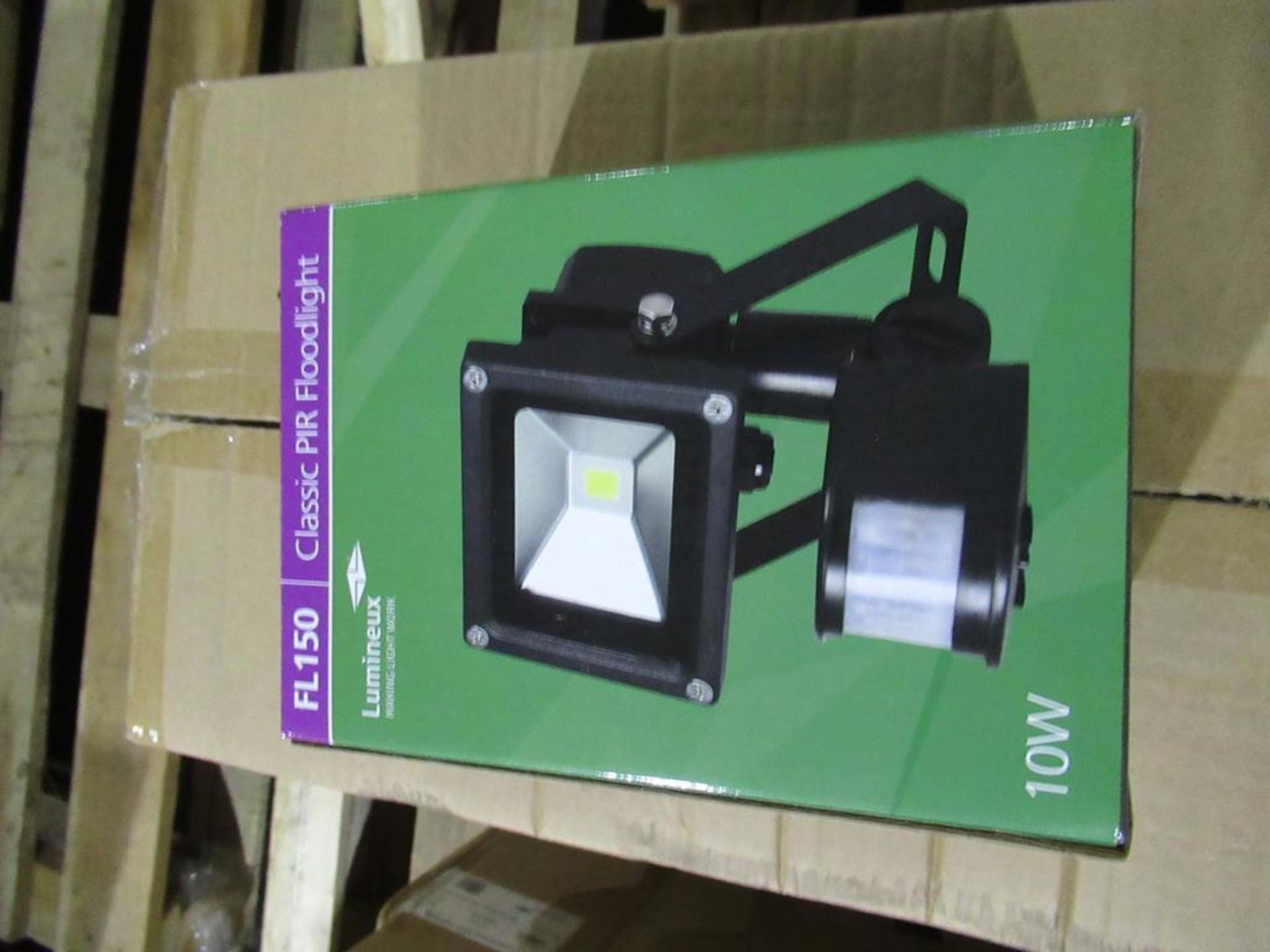 20 x Lumineux Classic 10W PIR Floodlight 4000K OEM Trade Price £ 649 - Image 3 of 3