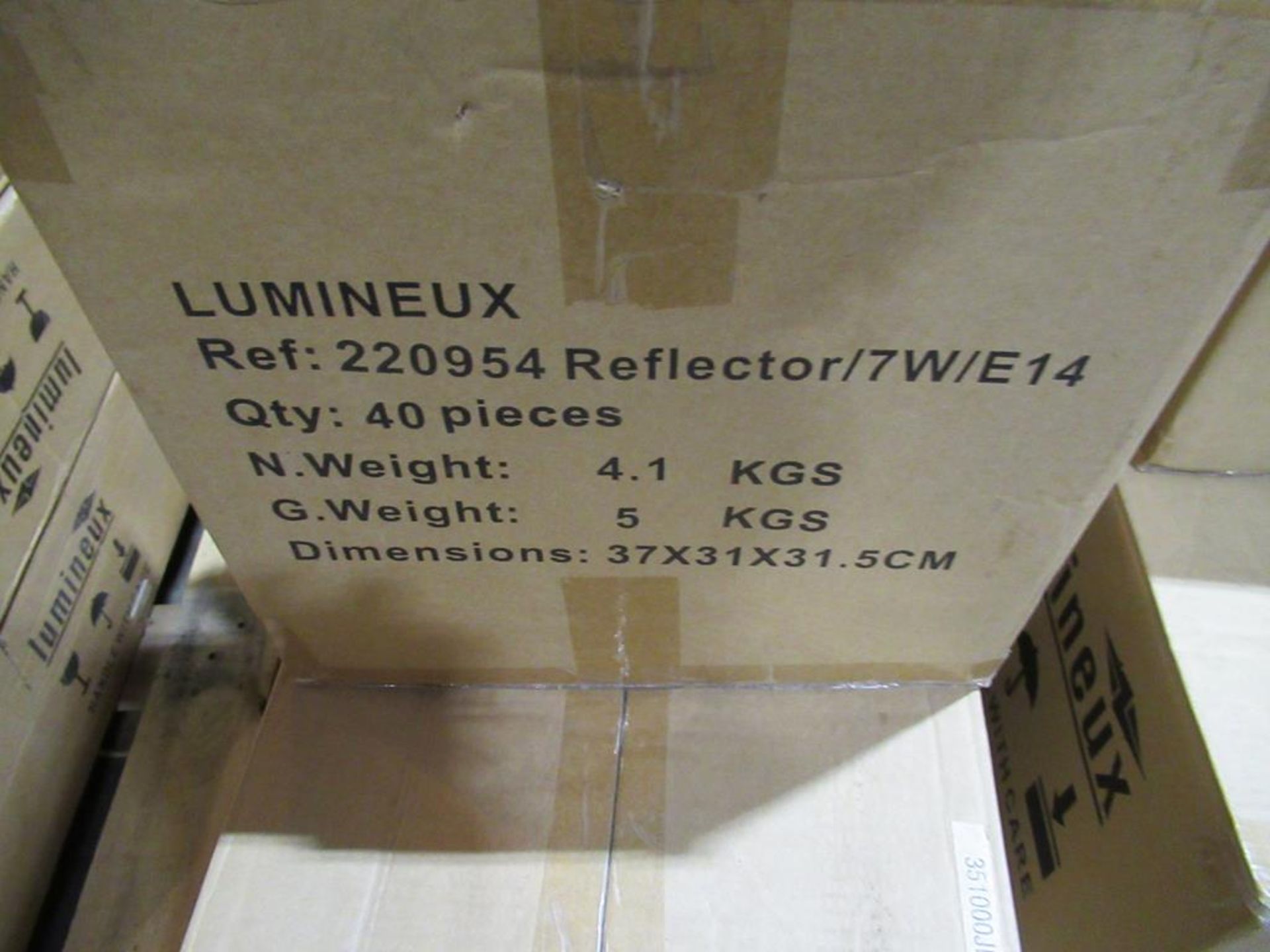 120 x Lumineux Reflector 7W 2700K E14 220-240V OEM Trade Price £299 - Image 2 of 4