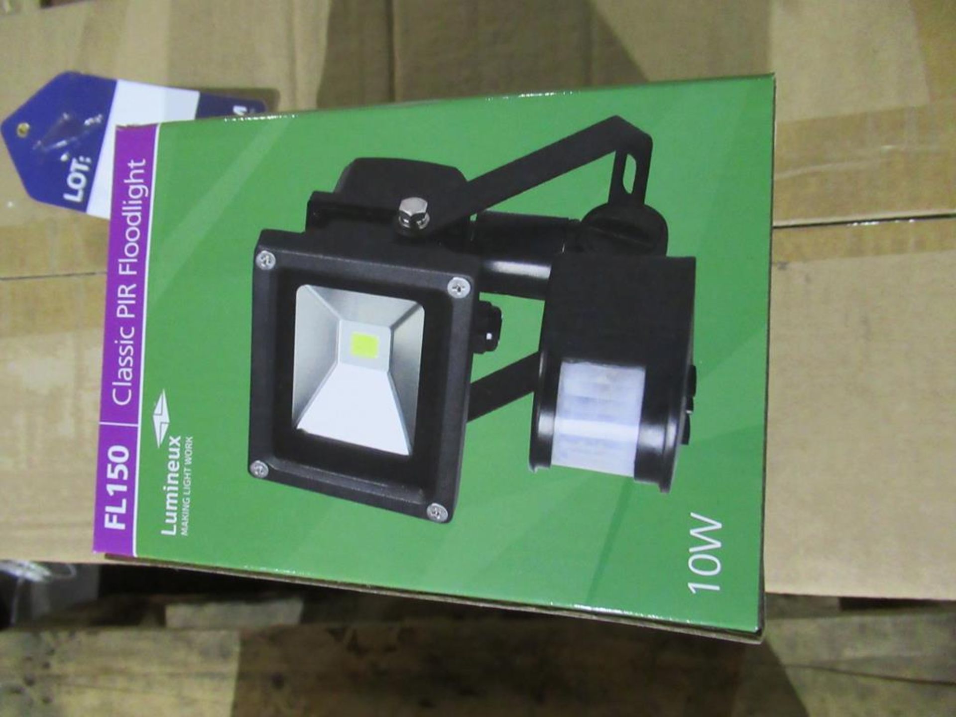 20 x Lumineux Classic 10W PIR Floodlight 4000K OEM Trade Price £ 649 - Image 3 of 3