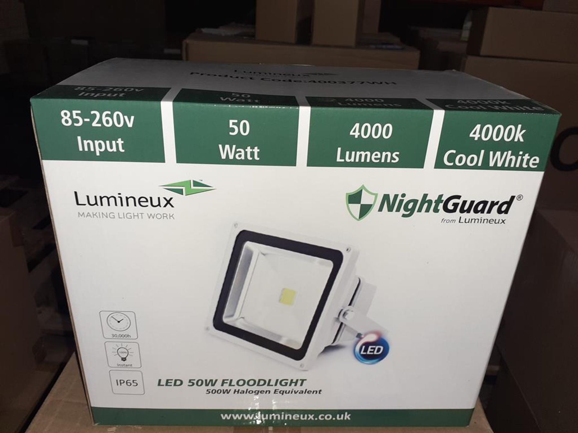 8 x LED 50W Floodlight 4000K 85-265V Input 4000 Lumens OEM Trade Price £ 415 - Image 3 of 3