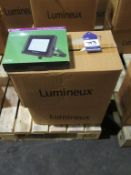 20 x Lumineux 50W LED Slimline Floodlight 4000K OEM Trade Price £720