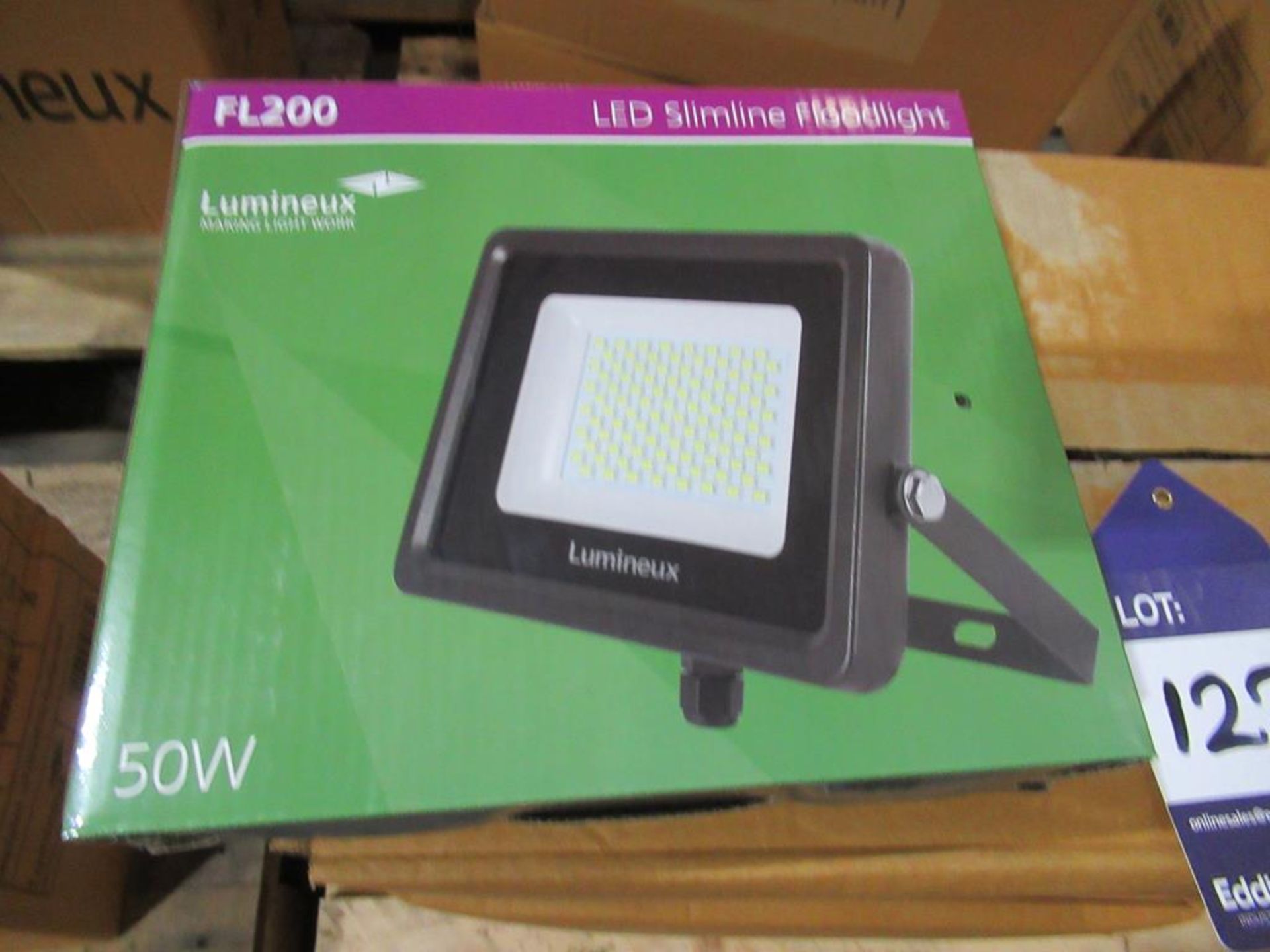 20 x LED 50W Slimline Floodlight 4000K OEM Trade Price £ 600 - Image 3 of 3