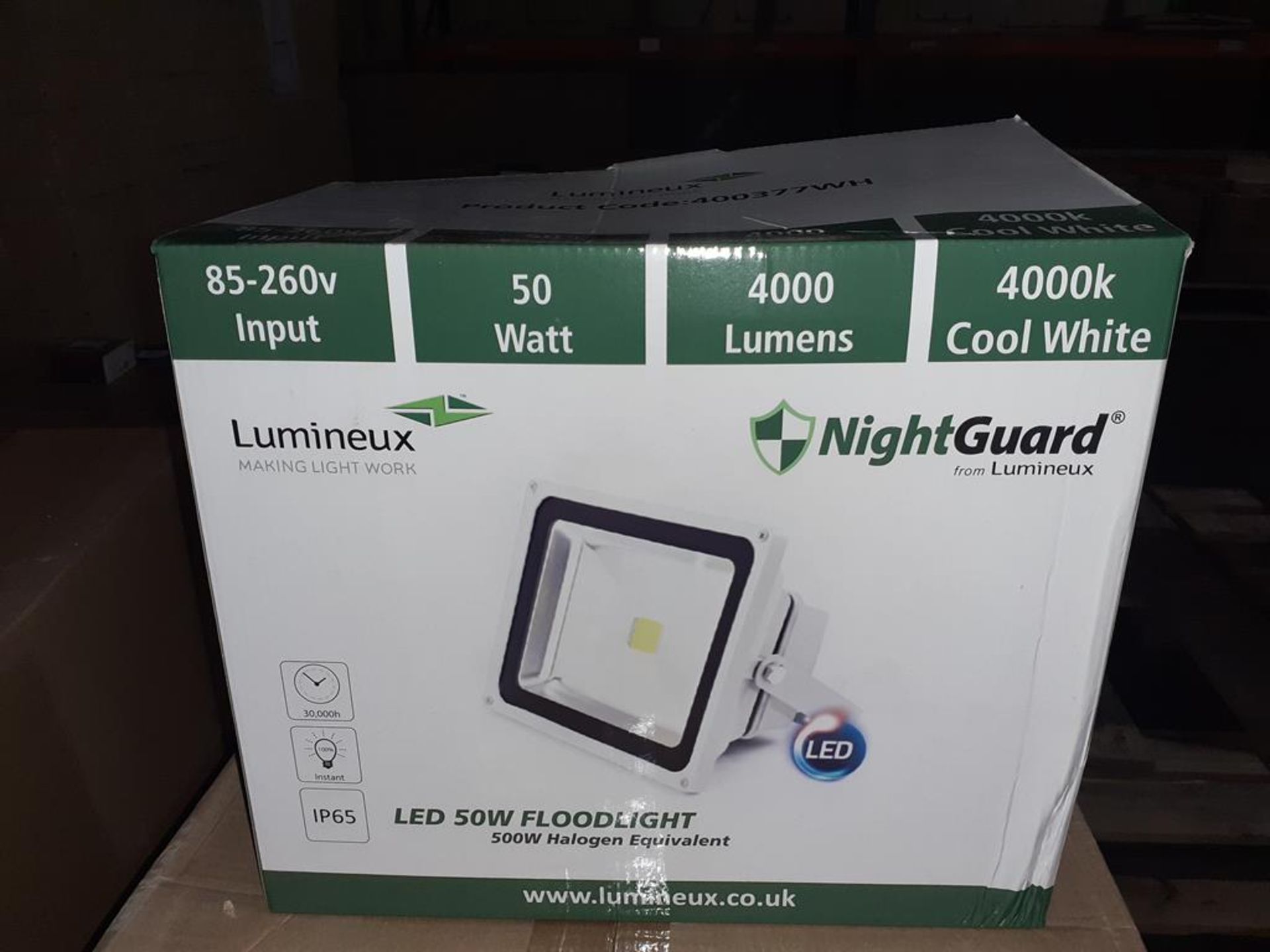 8 x LED 50W Floodlight 4000K 85-265V Input 4000 Lumens OEM Trade Price £ 415 - Image 3 of 3