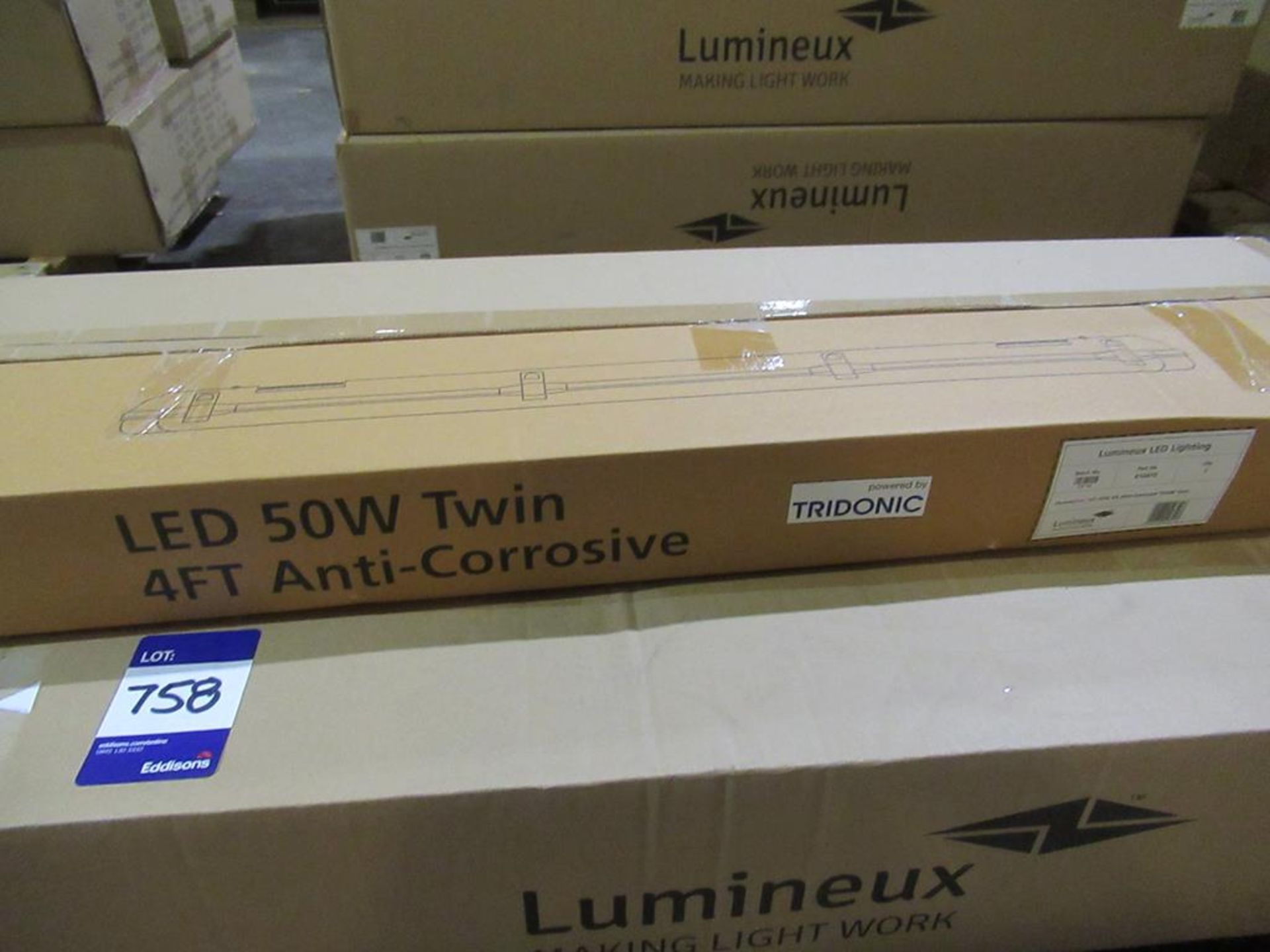 8 x Lumineux LED 50W 4ft Anti-Corrosive 5000K Twin OEM Trade Price £496 - Image 3 of 6