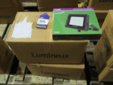 20 x Lumineux 50W LED Slimline Floodlight 4000K OEM Trade Price £ 720