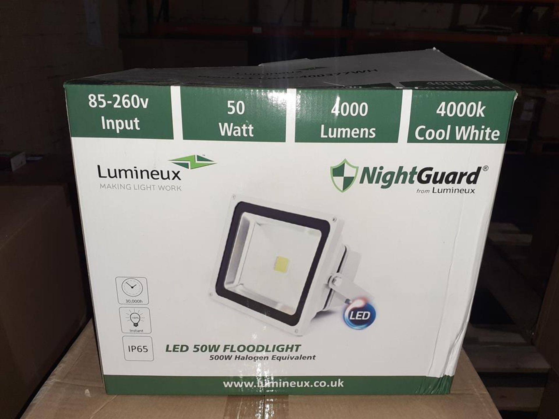 8 x LED 50W Floodlight 4000K 85-265V Input 4000 Lumens OEM Trade Price £ 415 - Image 3 of 3