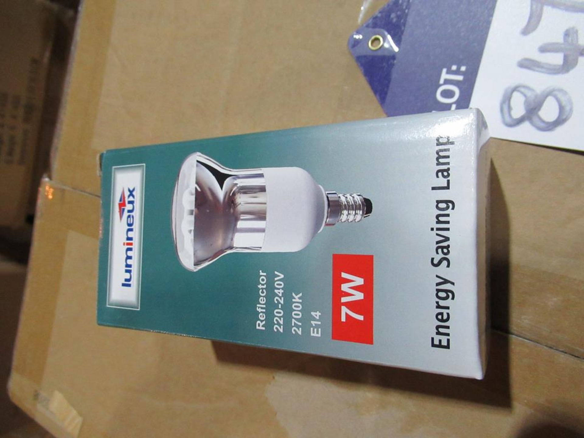 120 x Lumineux Reflector 7W 2700K E14 220-240V OEM Trade Price £299 - Image 3 of 4