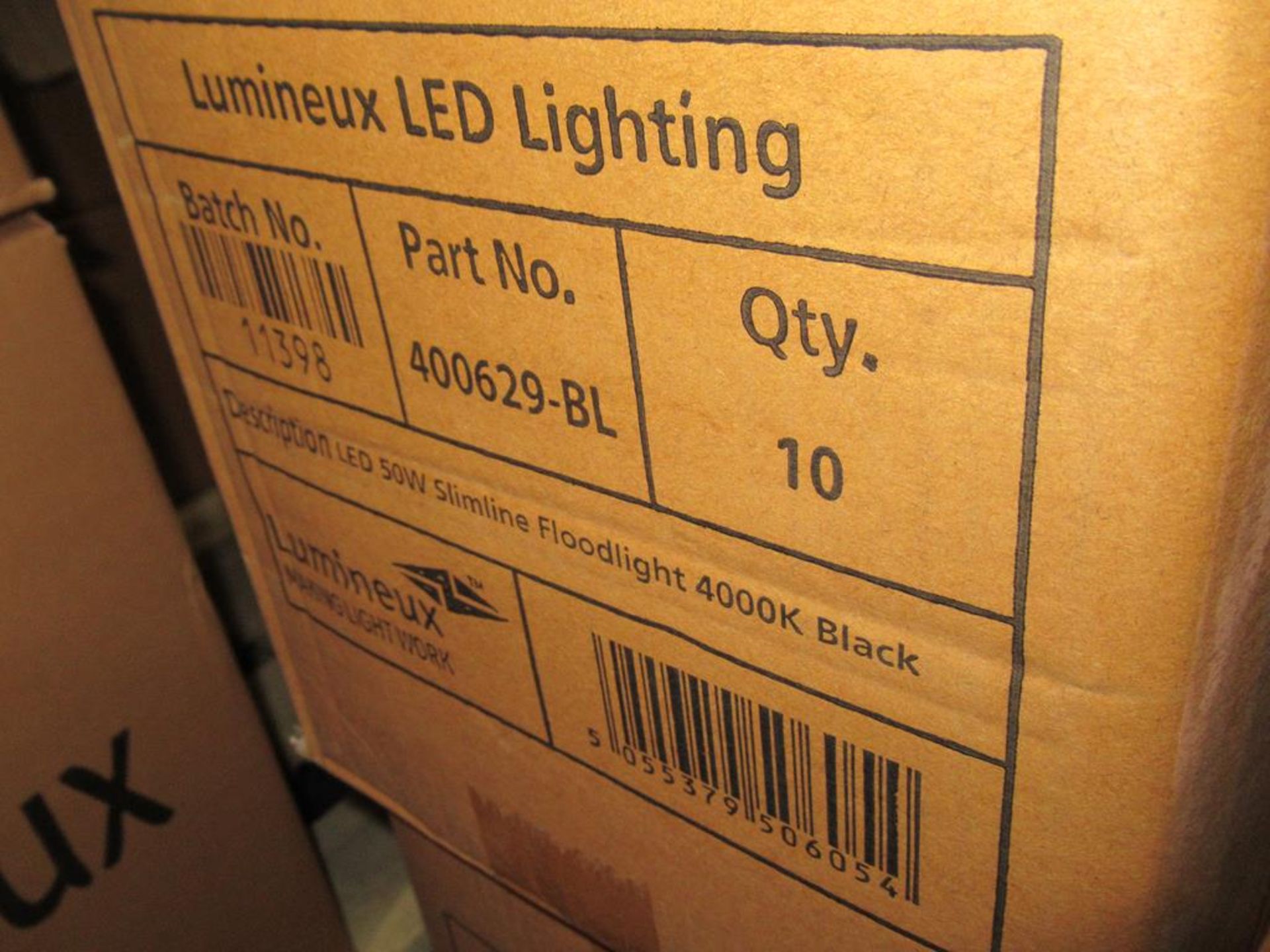 20 x Lumineux 50W LED Slimline Floodlight 4000K OEM Trade Price £ 720 - Image 2 of 3