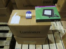 20 x Lumineux 50W LED Slimline Floodlight 4000K OEM Trade Price £ 720