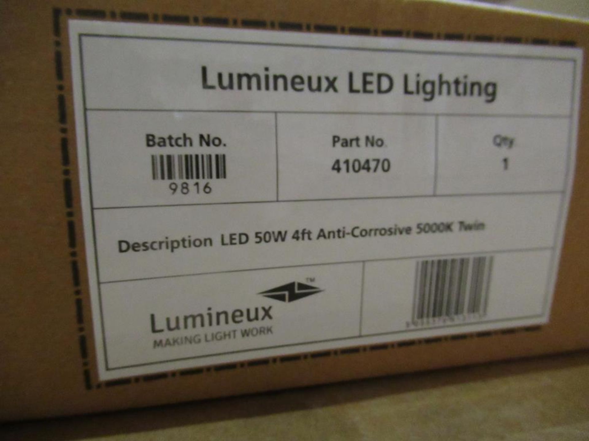 8 x Lumineux LED 50W 4ft Anti-Corrosive 5000K Twin OEM Trade Price £496 - Image 2 of 6